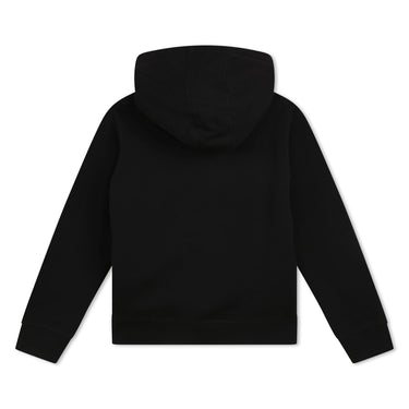 Sudadera HUGO negra para niños y adolescentes